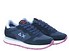 Sun 68 Ally Solid Nylon marineblau himmelblau rosa Seite