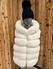 Suprema Gilet Fox Corto bianco